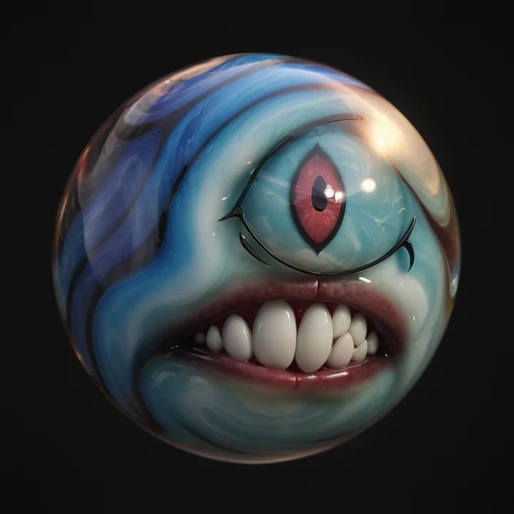 Mutant Marble collectible artwork variation 2